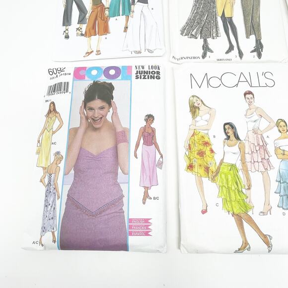 McCall's Butterick New Look Lot of Sewing Patterns Lot of 6 All 90s Fashion Y2K - Picture 4 of 5